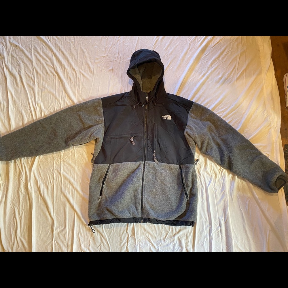 Northface fleece gray large